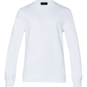 Liu Jo, Heren, Sweatshirts & Hoodies, Wit, Maat: 2XL Katoen,