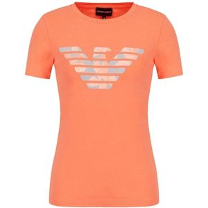 Emporio Armani, Dames, Tops, Roze, Maat: XL