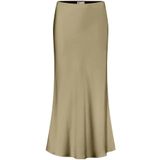 Vera Mont - Satijnen Midi Rok - Bruin - Dames