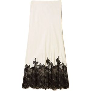 Twinset, Dames, Rokken, Wit, Maat: XS