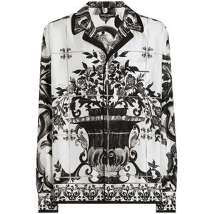 Dolce & Gabbana, Heren, Overhemden, Veelkleurig, Maat: XL