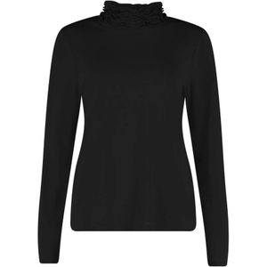 Bloomings, Dames, Tops, Zwart, Maat: L Katoen,