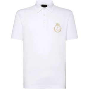 Billionaire, Heren, Tops, Wit, Maat: XS Katoen,