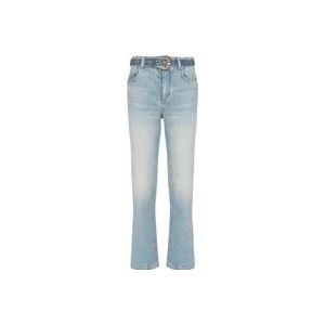 Balmain Klassieke riem jeans , Blue , Dames , Maat: S