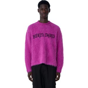 Brain Dead, Heren, Truien, Roze, Maat: L Wol,