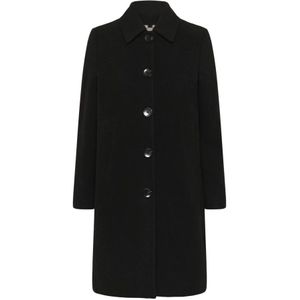 Part Two, Dames, Mantels, Zwart, Maat: 2XS
