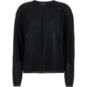 Rick Owens, Dames, Truien, Zwart, Maat: S