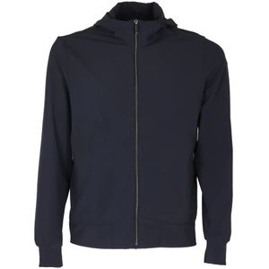 Rrd, Heren, Sweatshirts & Hoodies, Blauw, Maat: 3XL Fleece,
