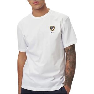 BLAUER - FAXON - T-shirt - Grijs - Korte Mouwen