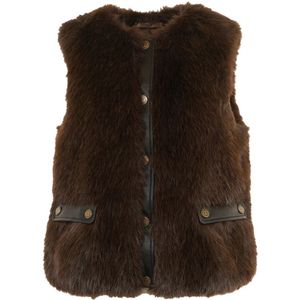 Twinset, Dames, Jassen, Bruin, Maat: XS