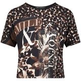 Betty Barclay - Bloemen Oversized Shirt - Bruin - Dames