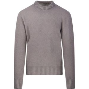 Altea, Heren, Truien, Grijs, Maat: M Wol,