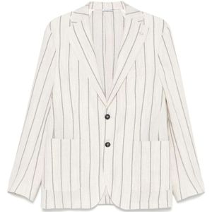 Manuel Ritz, Heren, Jassen, Wit, Maat: XL Katoen,