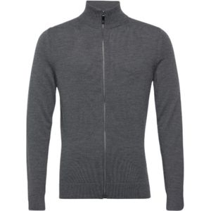 Calvin Klein, Heren, Sweatshirts & Hoodies, Grijs, Maat: S Katoen,