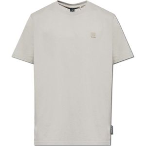 Moose Knuckles, Heren, Tops, Grijs, Maat: M Katoen,