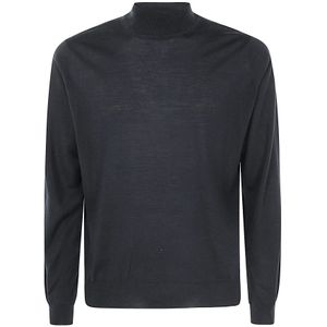 Filippo De Laurentiis, Heren, Truien, Blauw, Maat: XL Kasjmier,