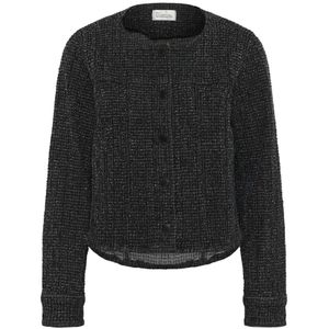 My Essential Wardrobe, Dames, Jassen, Zwart, Maat: M Katoen,