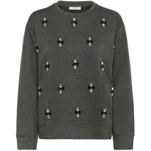 InWear, Dames, Sweatshirts & Hoodies, Grijs, Maat: XS