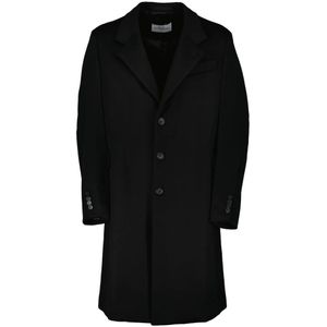 Givenchy, Heren, Mantels, Zwart, Maat: M Wol,