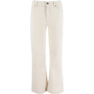 Antonelli Firenze, Dames, Jeans, Beige, Maat: M Katoen,