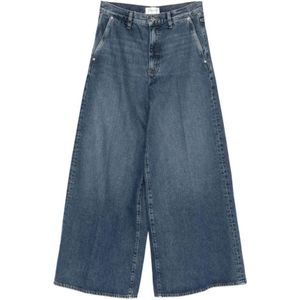 Frame, Dames, Jeans, Blauw, Maat: W25