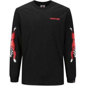 Icecream, Heren, Tops, Zwart, Maat: M