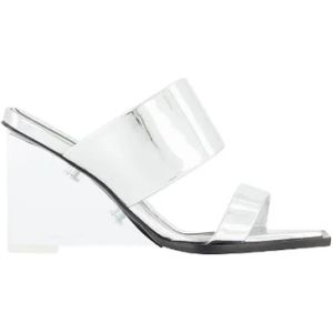 Alexander McQueen, Dames, Schoenen, Grijs, Maat: 36 EU Leer,