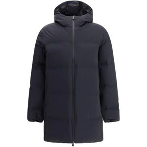 Herno, Heren, Jassen, Zwart, Maat: 2XL Poliester,