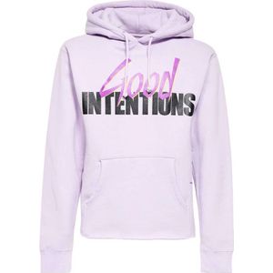 Vlone, Heren, Sweatshirts & Hoodies, Paars, Maat: M Katoen,