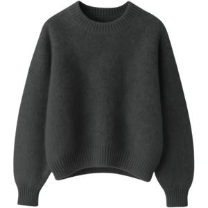 Opal Studio, Dames, Truien, Grijs, Maat: ONE Size Mohair,