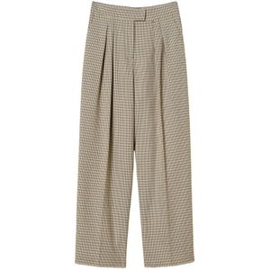 Twinset, Dames, Broeken, Beige, Maat: S Viscose,