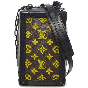 Louis Vuitton Vintage, Dames, Pre-owned, Bruin, Maat: ONE Size Tweed,