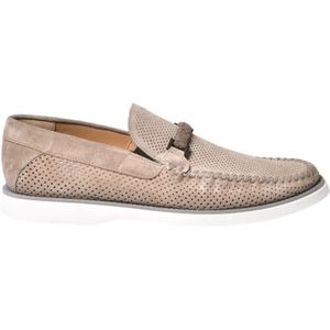 Baldinini, Heren, Schoenen, Beige, Maat: 41 1/2 EU Suède,