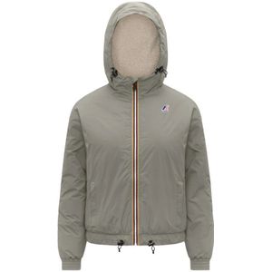 K-Way, Dames, Jassen, Groen, Maat: L