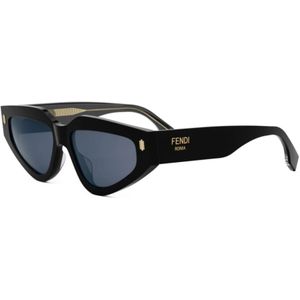 Fendi, unisex, Accessoires, Zwart, Maat: 54 MM
