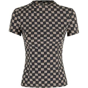 Misbhv, Dames, Tops, Veelkleurig, Maat: S Polyamide,