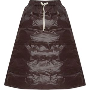 Jil Sander, Dames, Rokken, Bruin, Maat: S Nylon,