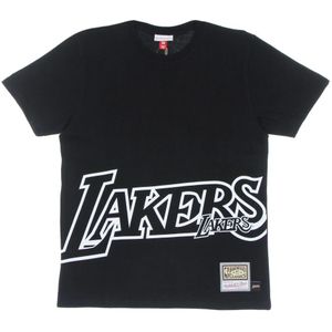 Mitchell & Ness, Heren, Tops, Zwart, Maat: 2XL Katoen,