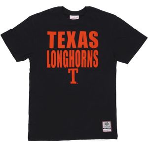 Mitchell & Ness, Heren, Tops, Zwart, Maat: L Katoen,