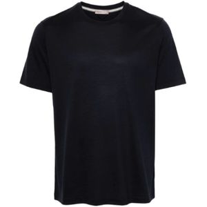 Herno, Heren, Tops, Blauw, Maat: M Wol,