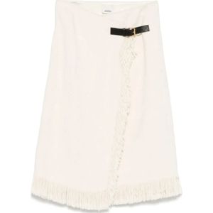 Isabel Marant, Dames, Rokken, Beige, Maat: XS
