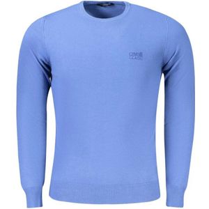 Cavalli Class - Longsleeve T-shirt - Blauw - Geborduurd Logo