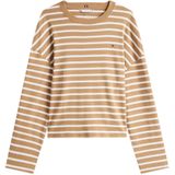 TOMMY HILFIGER Shirt  camel / wit