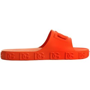 Dolce & Gabbana, Heren, Schoenen, Oranje, Maat: 44 EU