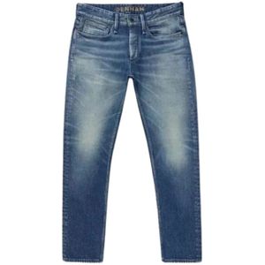 Denham, Heren, Jeans, Blauw, Maat: W29 L32 Denim,