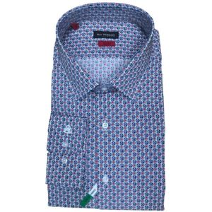 ROY Robson, Heren, Overhemden, Blauw, Maat: XS Katoen,