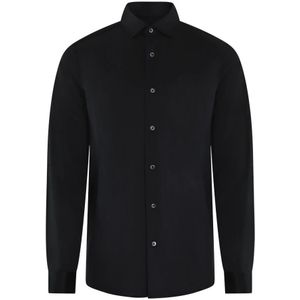 Emporio Armani - LongSleeve Collared Shirt - Blauw - Overhemd