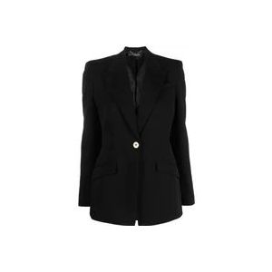 Versace Blazer jasje , Black , Dames , Maat: XS