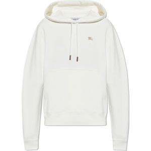 Burberry, Dames, Sweatshirts & Hoodies, Beige, Maat: S Katoen,