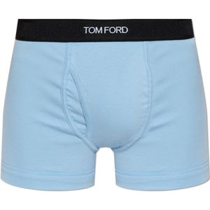 Tom Ford, Heren, Ondergoed, Blauw, Maat: S Katoen,